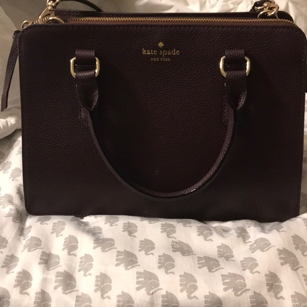 Maroon Kate spade